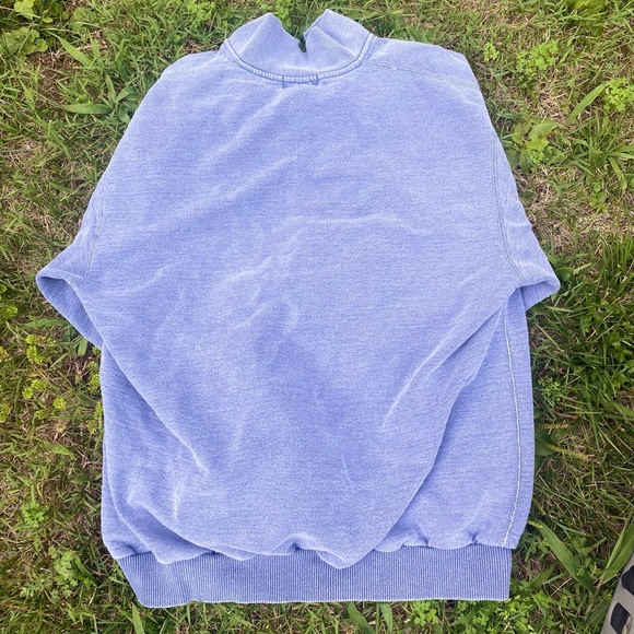 NON FICTION polo sweatshirt long sleeved VINTAGE lightly worn || MENS MEDIUM || - Picture 2 of 4